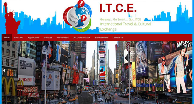 International Travel and Cultural Exchange Website
